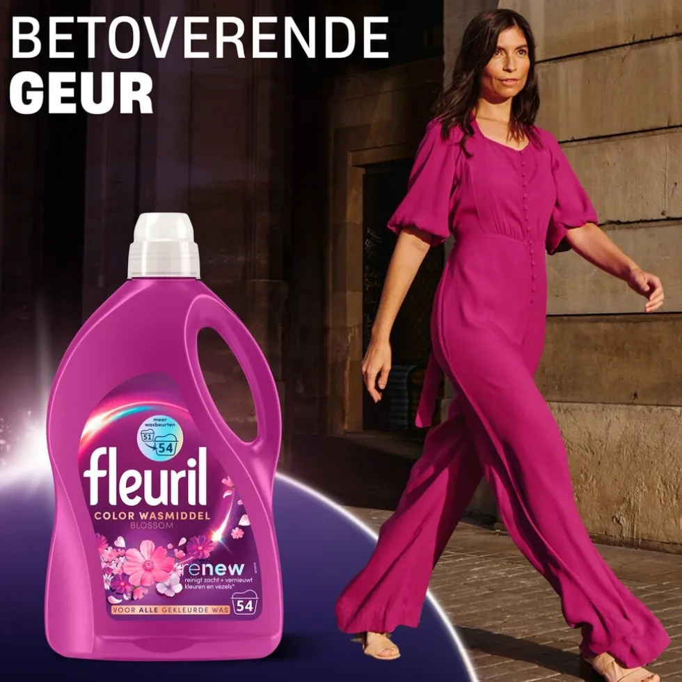 Fleuril Renew Color Blossom Vloeibaar Wasmiddel