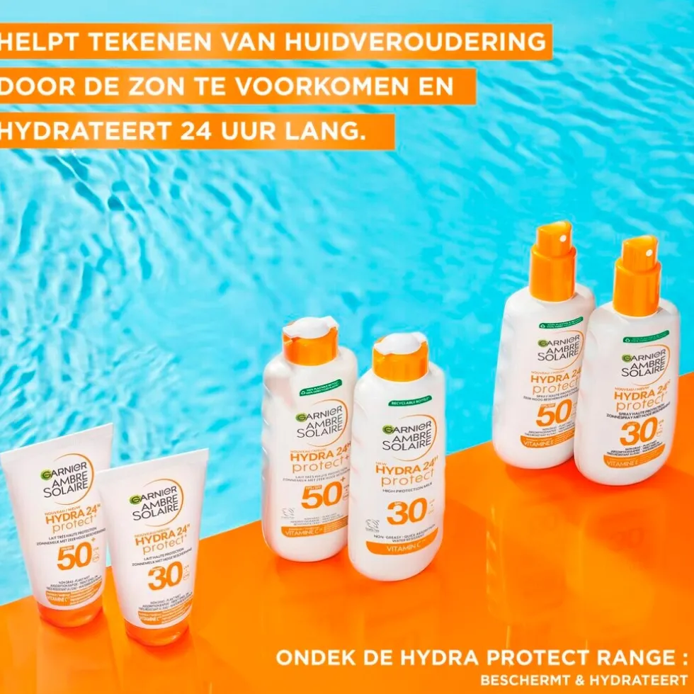 Garnier Ambre Solaire Hydra 24H SPF50 Zonnespray