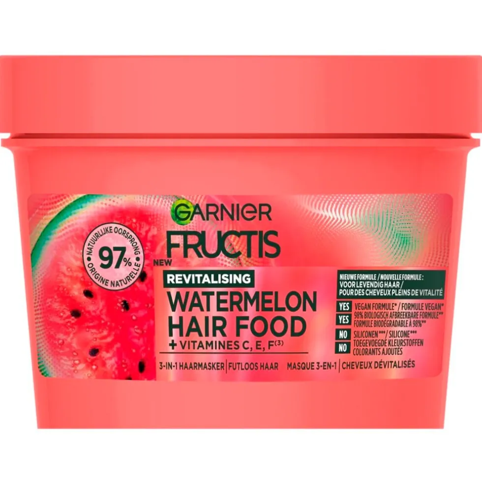 Garnier Fructis Watermelon Hair Food 3-in-1 Haarmasker