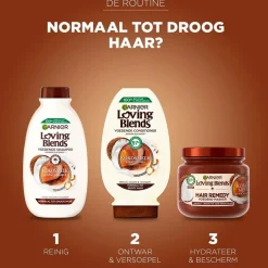 Garnier Loving Blends Kokosmelk & Macadamia Haarmasker