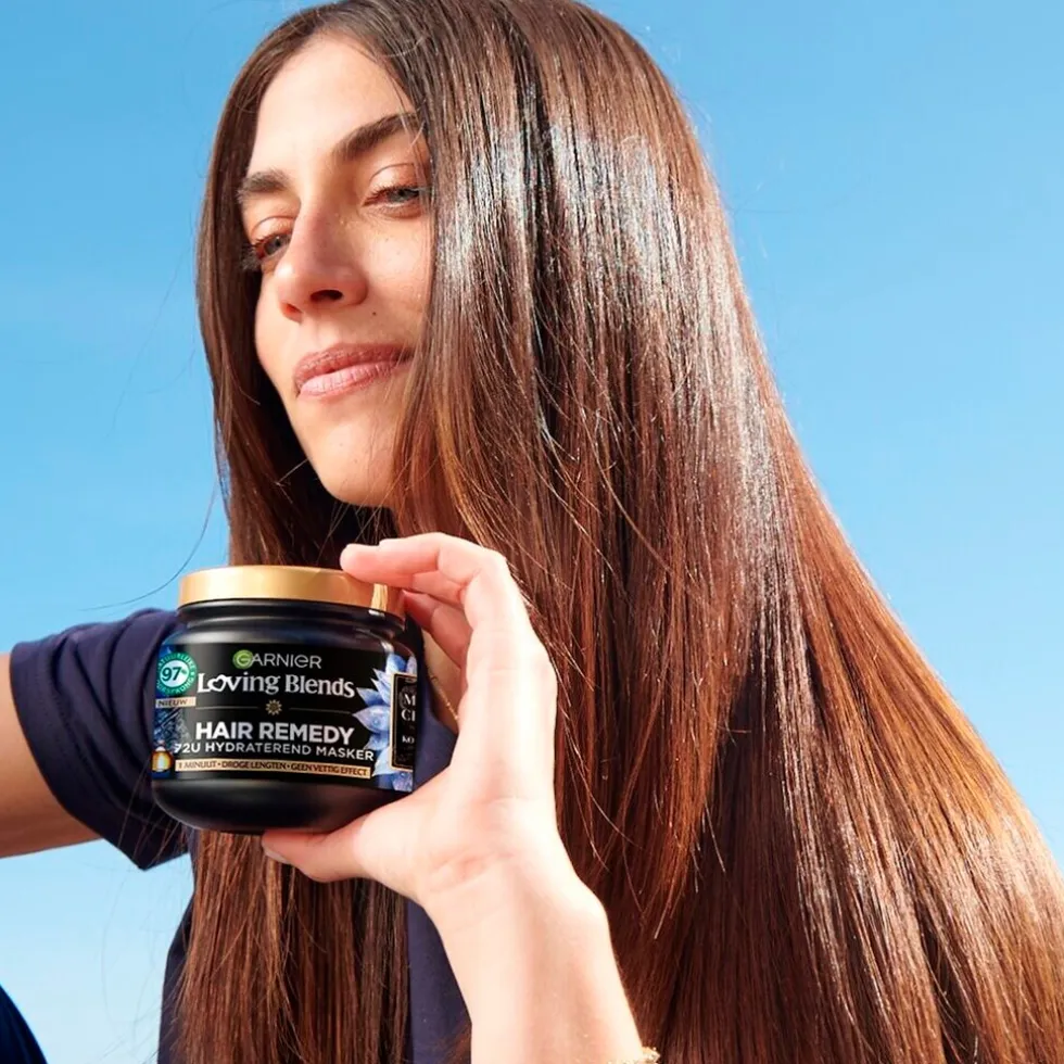 Garnier Loving Blends Magnetic Charcoal Haarmasker
