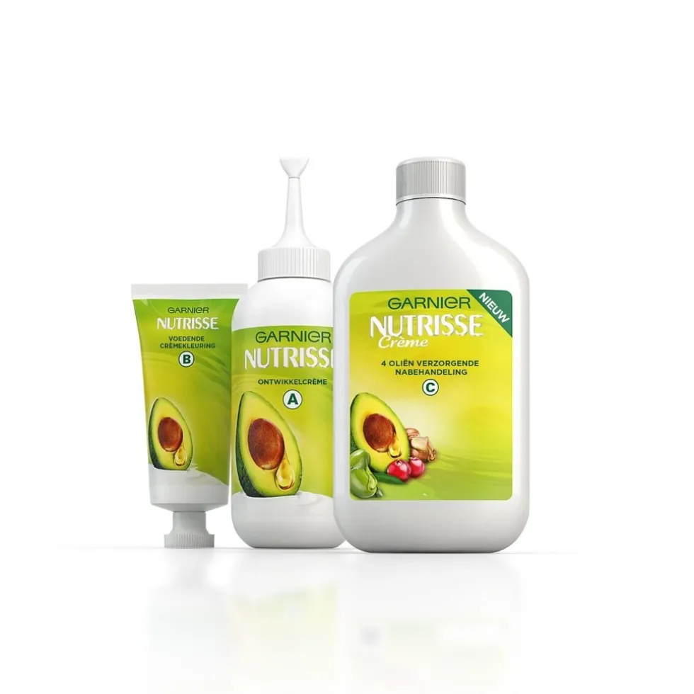 Garnier Nutrisse Ultra Crème 7 Natuurlijk Blond Intens Voedende Permanente Haarkleuring