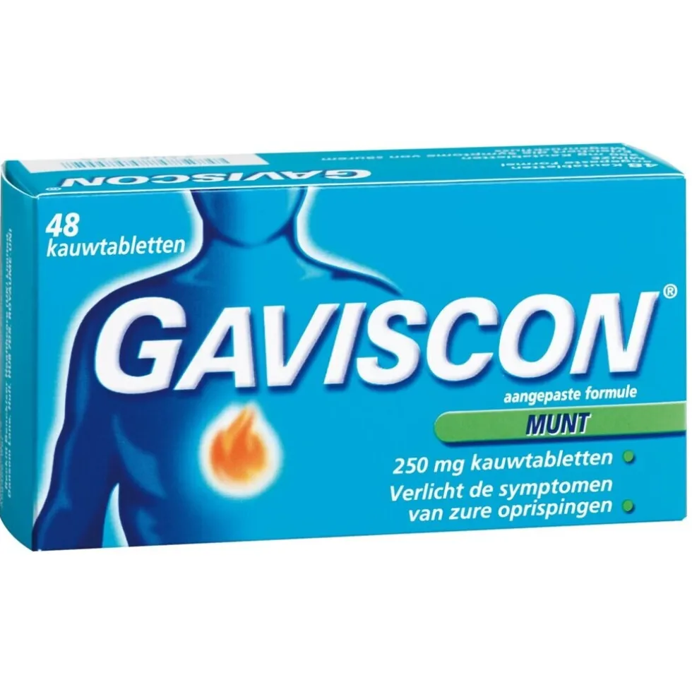 Gaviscon Munt Kauwtabletten