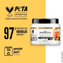 Gliss Total Repair 4-In-1 Regeneration Bond-Building Haarmasker