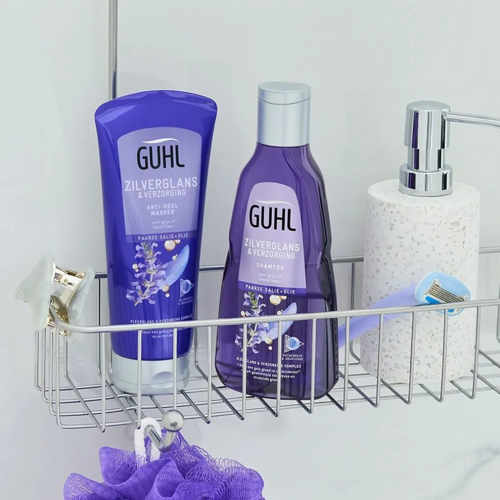 Guhl Zilverglans & Verzorging Anti-Geel 2-in-1 Masker en Conditioner