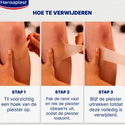Hansaplast Expert+ Second Skin Protection Hydrocolloïde Pleisters
