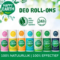 Happy Earth 100% Natural Lavender Ylang Deodorant Roller