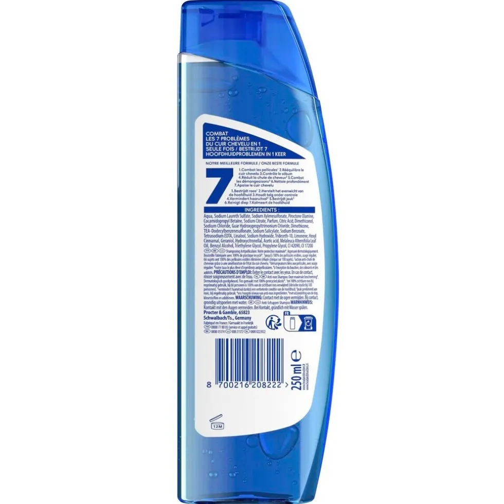 Head & Shoulders Pro-Expert 7 Hardnekkige Roos Antiroosshampoo