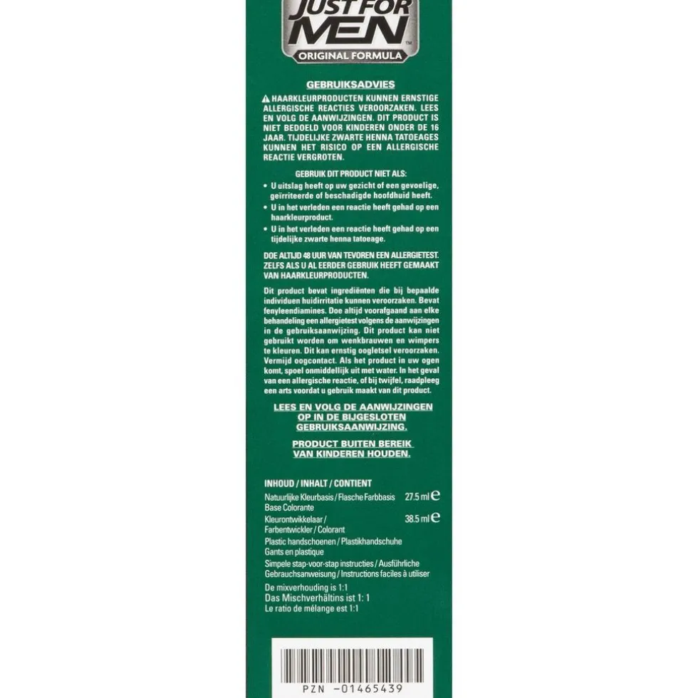 Just For Men Original Formula H-45 Donkerbruin Haarkleuring