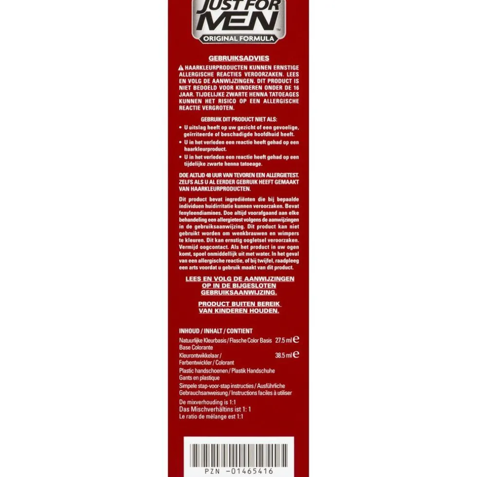 Just For Men Original Formula H-35 Middenbruin Haarkleuring