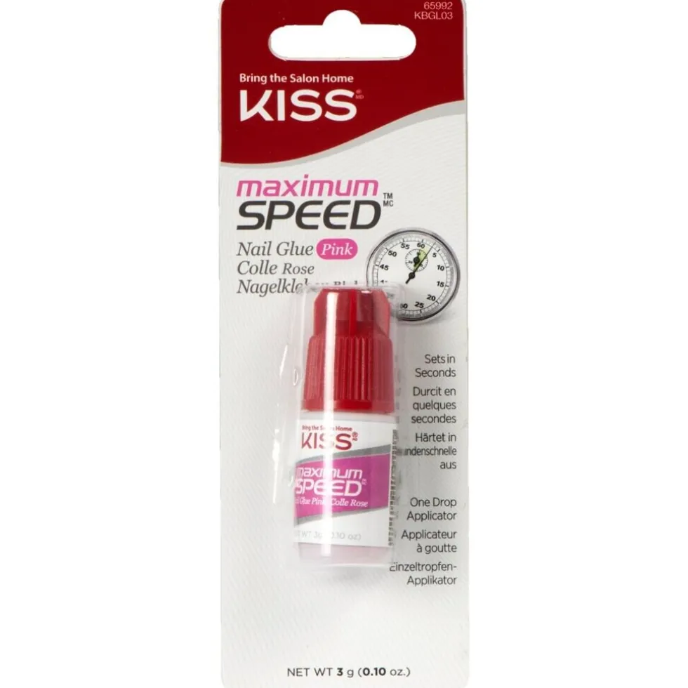 Kiss Maximum Speed Pink Nail Glue