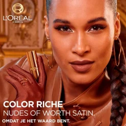 L'Oréal Paris Color Riche 570 Worth It Intense Satin Nude Lippenstift