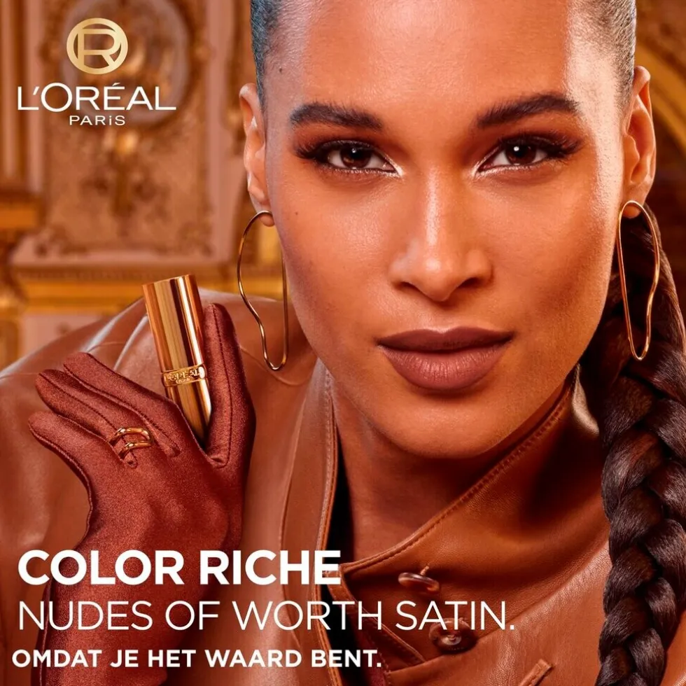 L'Oréal Paris Color Riche 601 Worth It Satin Nude Lippenstift
