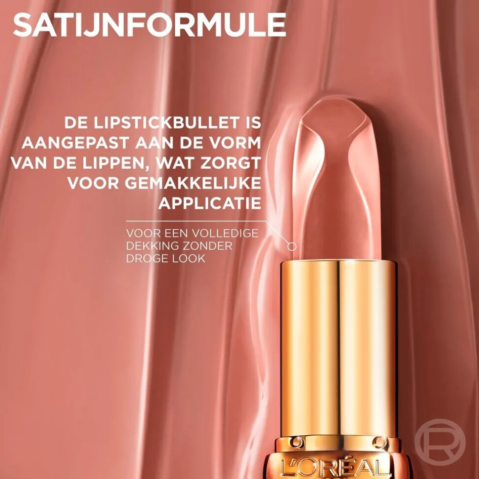 L'Oréal Paris Color Riche Nude Intense 300 Le Rouge Paris Satin Lippenstift