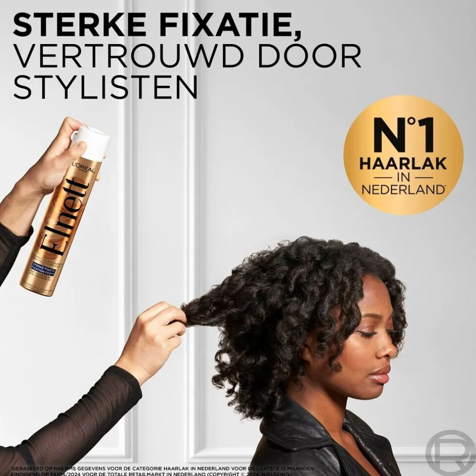 L'Oréal Paris Elnett Satin Sterke Fixatie Haarlak