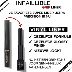 L'Oréal Paris Infaillible Grip Vinyl Liquid Black Liner