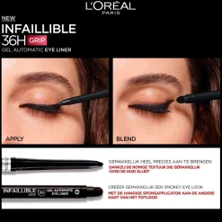 L'Oréal Paris Infaillible 36H Grip Gel Automatic Taupe Grey Eyeliner