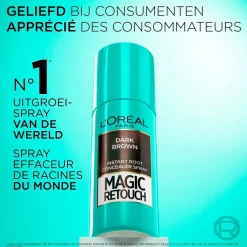 L'Oréal Paris Magic Retouch Donkerblond Camouflerende Uitgroeispray