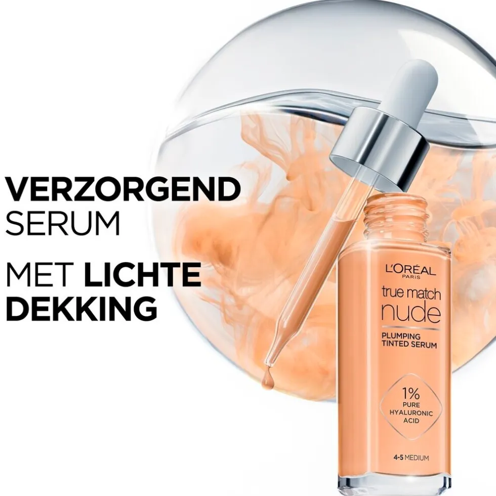 L'Oréal Paris True Match Nude 7-8 Tan Deep Plumping Tinted Serum