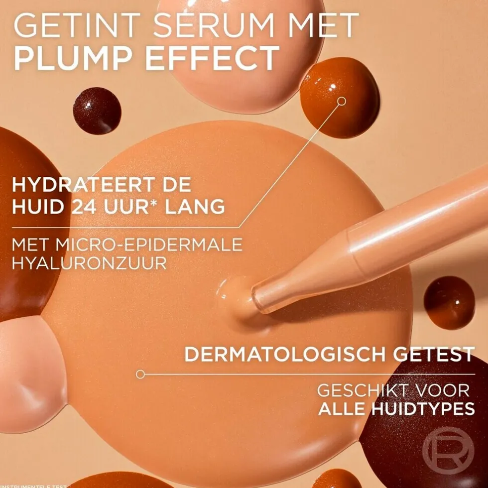 L'Oréal Paris True Match Nude 1-2 Rosy Light Plumping Tinted Serum