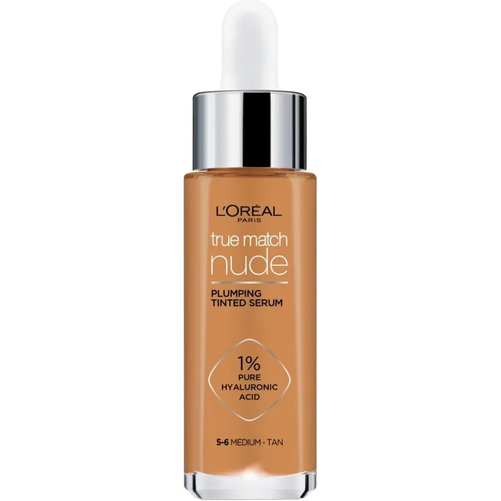 L'Oréal Paris True Match Nude 5-6 Medium Tan Plumping Tinted Serum