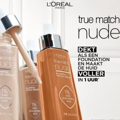 L'Oréal Paris True Match Nude 5-6 Medium Tan Plumping Tinted Serum