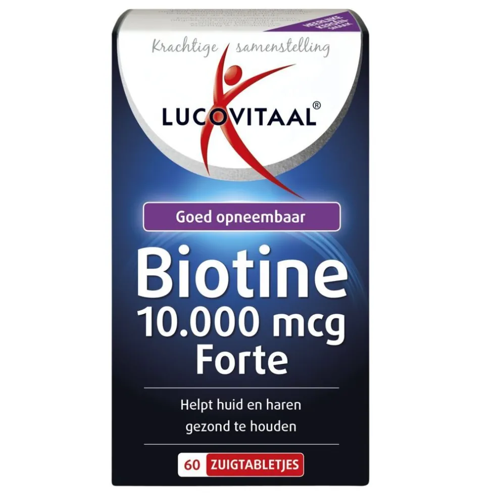 Lucovitaal Biotine Forte 10.000mcg Zuigtabletten