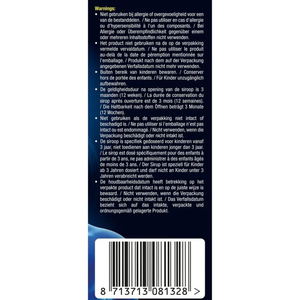 Lucovitaal 3-in-1 Hoestsiroop