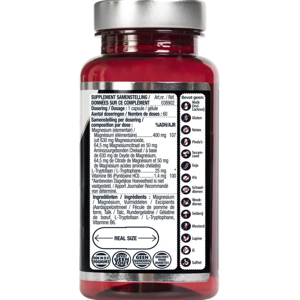 Lucovitaal Magnesium 400 B6/L-Tryptofaan Capsules