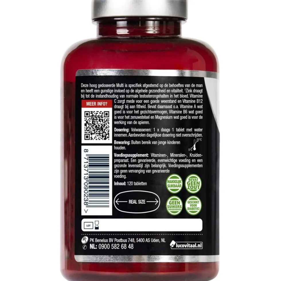 Lucovitaal Multi+ Compleet Man Tabletten