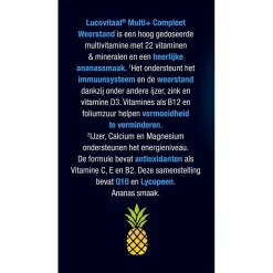 Lucovitaal Multi+ Weerstand Kauwtabletten