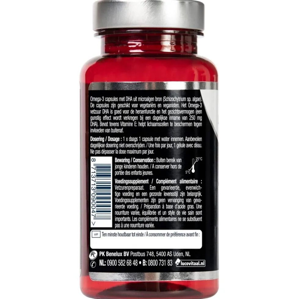 Lucovitaal Vegan Omega-3 Microalgen Capsules