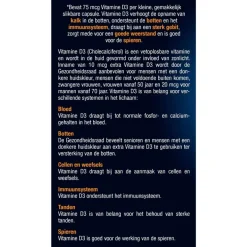 Lucovitaal Vitamine D3 75mcg Capsules
