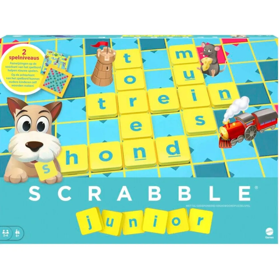 Mattel Scrabble Junior Spel