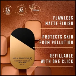 Max Factor Facefinity Compact 006 Golden Refill Foundation