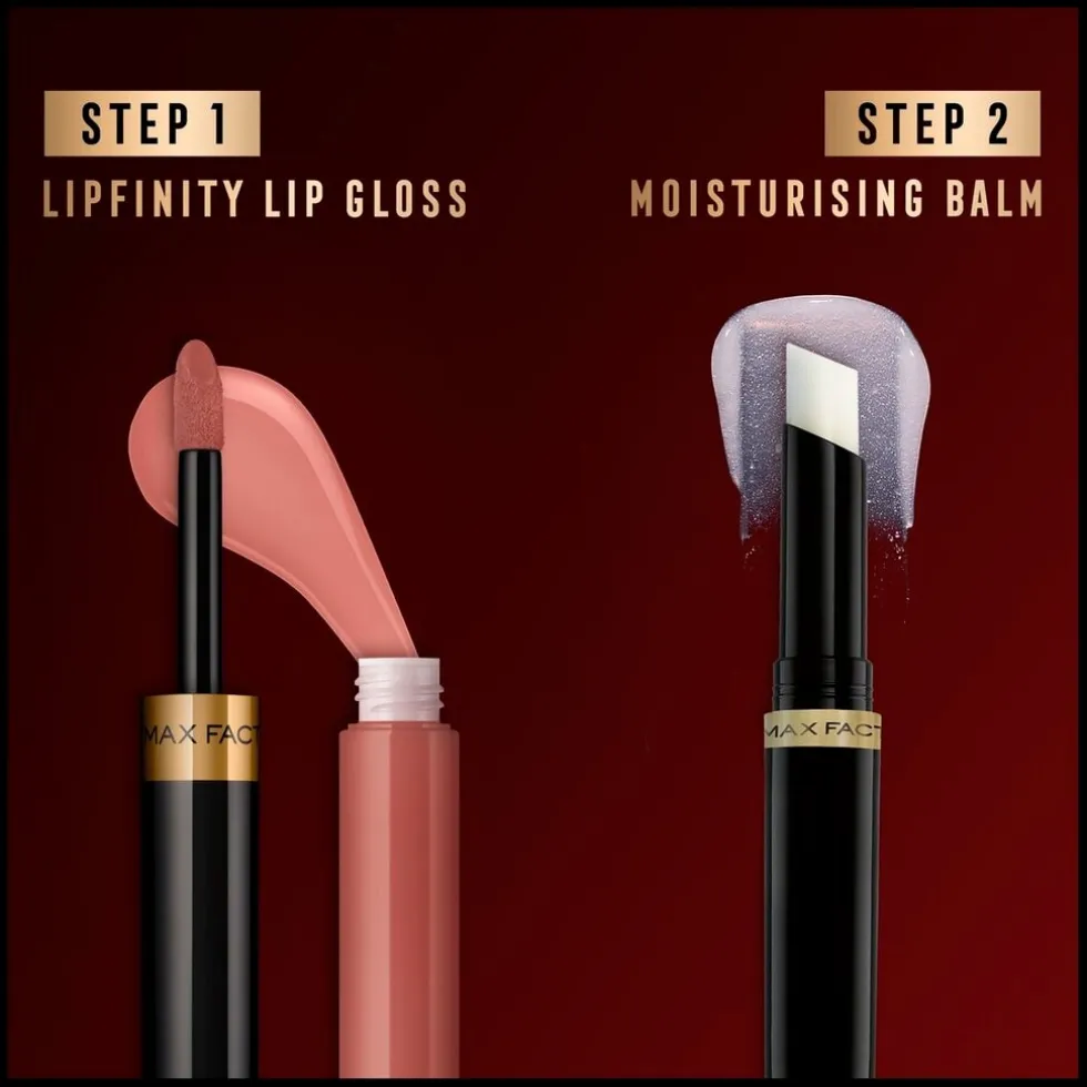 Max Factor Lipfinity Lip Colour 160 Iced 2-Step Longlasting Lipstick