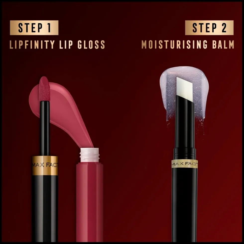 Max Factor Lipfinity Lip Colour 108 Frivolous 2-Step Longlasting Lipstick