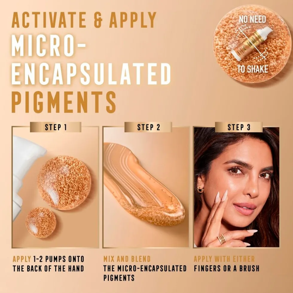 Max Factor Miracle Pure 2 Fair-Light Hydratint Essence Foundation