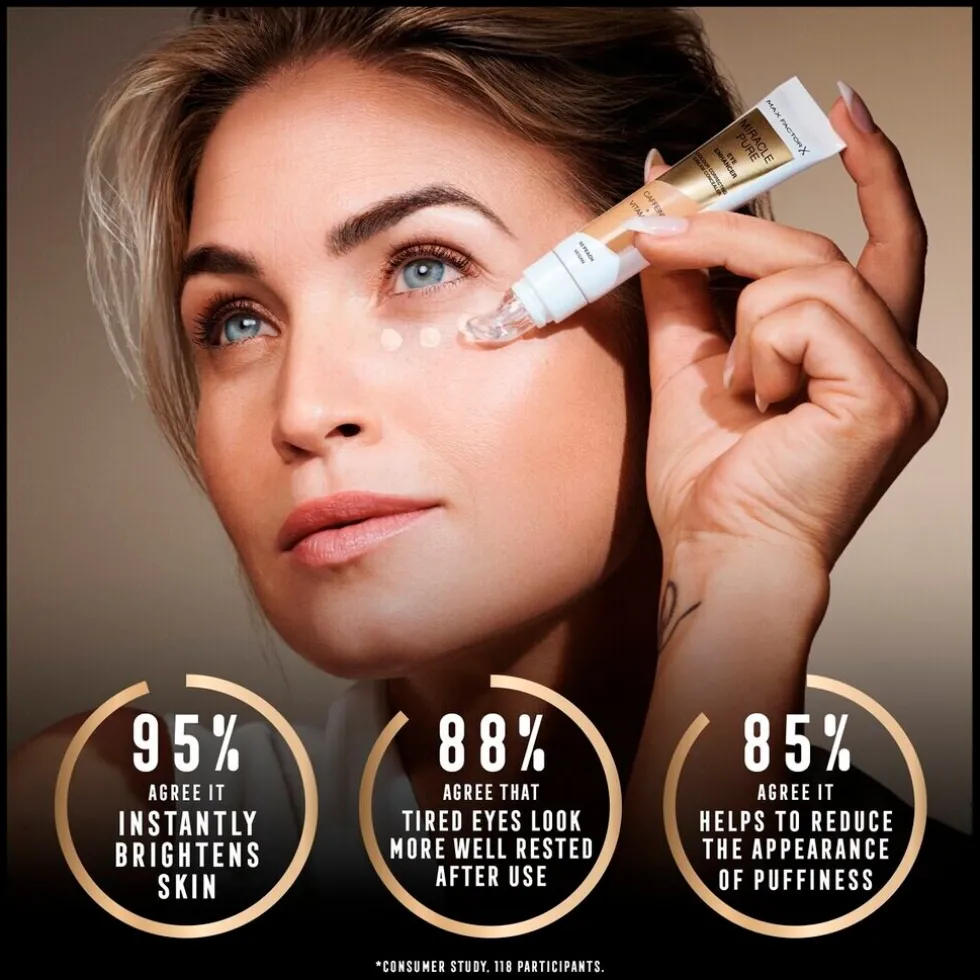 Max Factor Miracle Pure Eye Enhancer 02 Buff Cream Concealer
