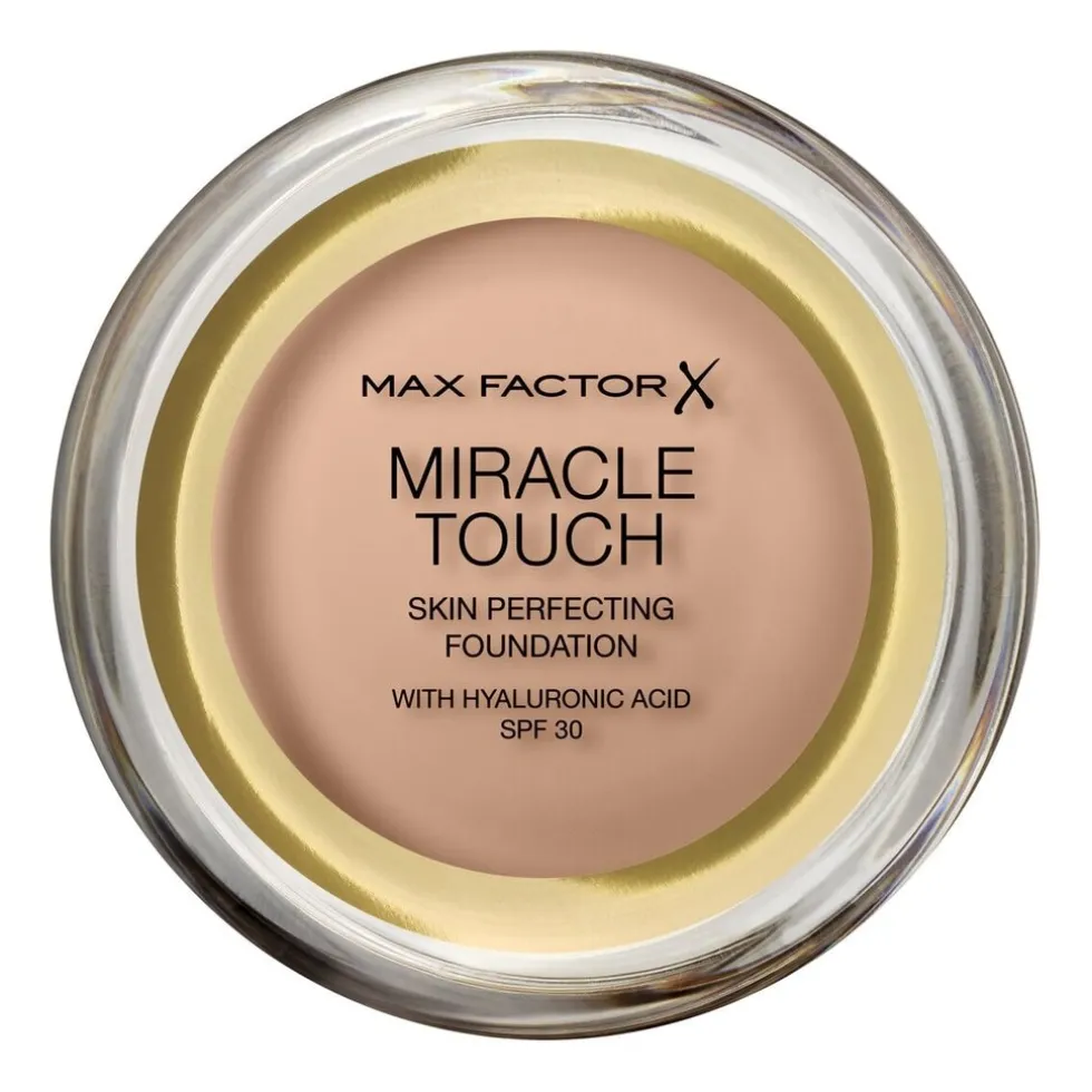 Max Factor Miracle Touch 45 Warm Almond Skin Perfecting Foundation
