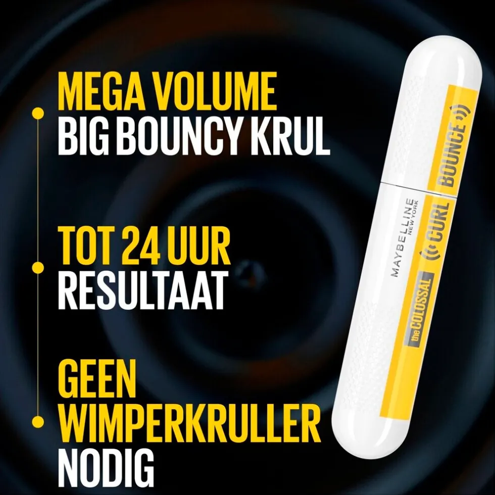 Maybelline New York Colossal Curl Bounce Black Mascara