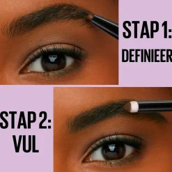 Maybelline New York Express Brow Duo 00 Light Blonde Wenkbrauwpotlood