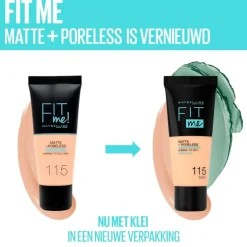 Maybelline New York Fit Me Matte & Poreless 130 Buff Beige Foundation