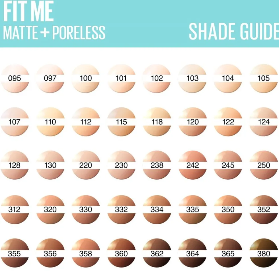 Maybelline New York Fit Me Matte & Poreless 320 Natural Tan Foundation