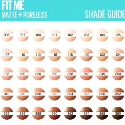 Maybelline New York Fit Me Matte & Poreless 107 Rose Beige Foundation