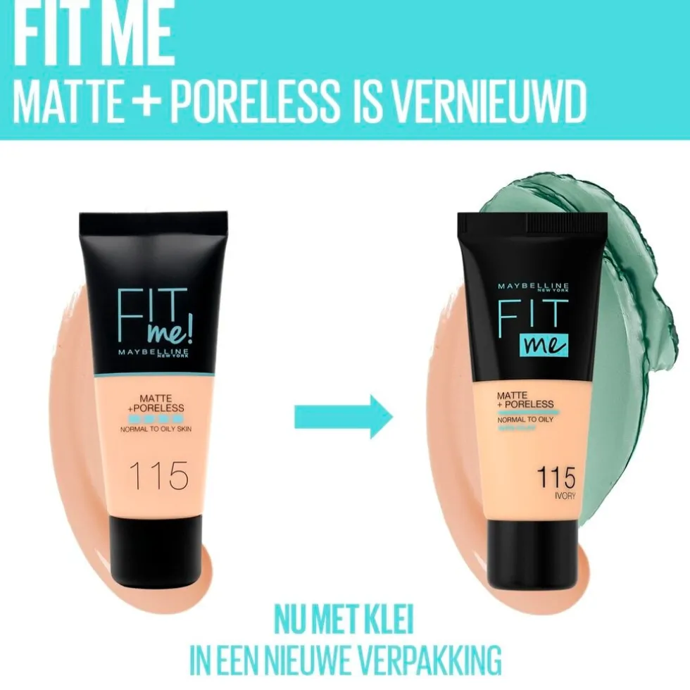 Maybelline New York Fit Me Matte & Poreless 250 Sun Beige Foundation