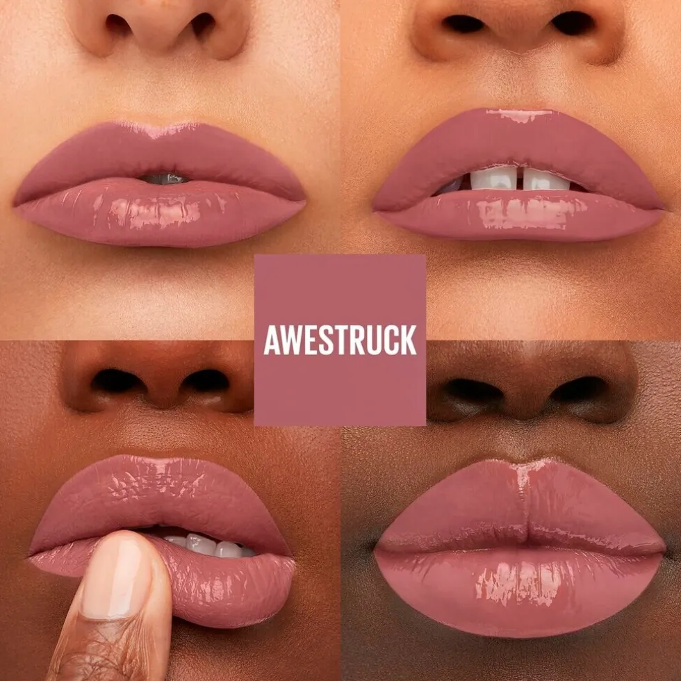 Maybelline New York Superstay Vinyl Ink 110 Awestruck Lipstick