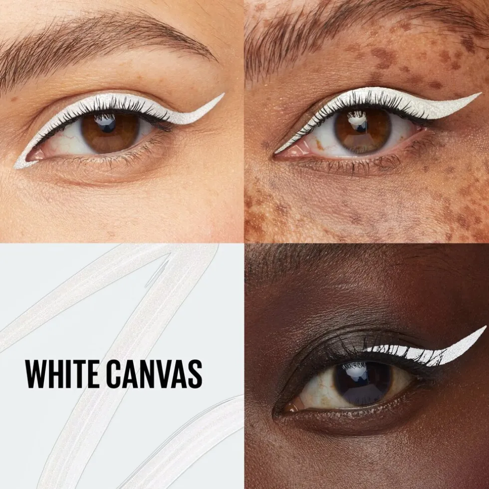 Maybelline New York Tattoo Liner 104 White Canvas Dip-Ink Liquid Eyeliner
