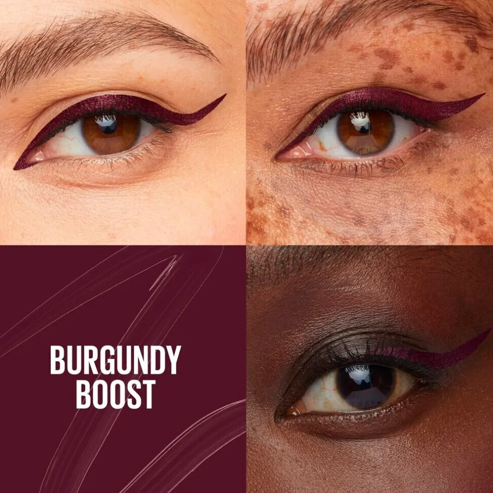 Maybelline New York Tattoo Liner 103 Burgundy Boost Dip-Ink Liquid Eyeliner