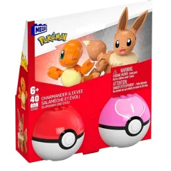 Mega Pokémon Charmander & Eevee Poké Ball